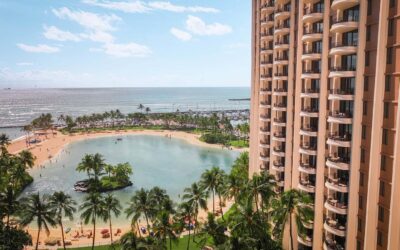 ヒルトン27/7/31から27/8/14まで期間内3泊以上のレンタル ラグーンタワー2LDKオーシャンビュー 6名 ハワイHGVC予約変更可 夏休み